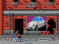 une photo d'Ã©cran de Double Dragon sur Sega Megadrive